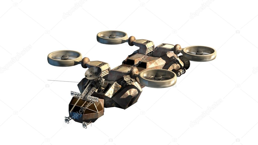 3d Helicopter drone
