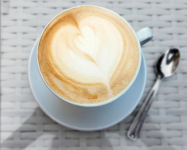 Cappuccino Kaffeetasse — Stockfoto