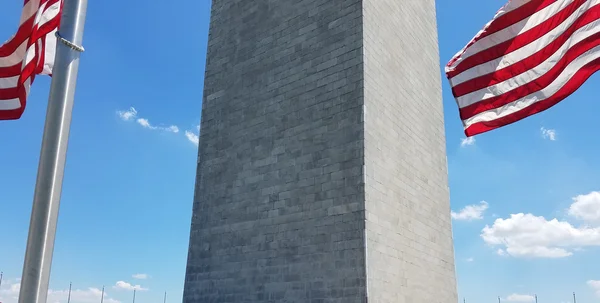 O Monumento de Washington close-up — Fotografia de Stock
