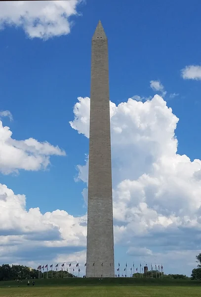 Der Obelisk des Washington-Denkmals — Stockfoto