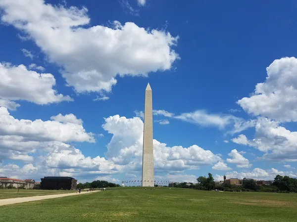 O obelisco do Monumento de Washington — Fotografia de Stock