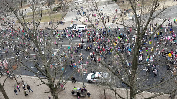 Washington DC Jan 21, 2017, Women's March on Washington