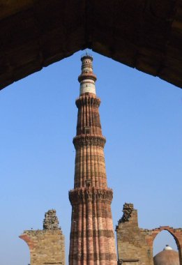 Yeni Delhi, Hindistan Qutb Minar anıt