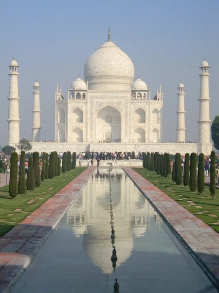 Taj Mahal Türbesi Agra, Hindistan karmaşık — Stok fotoğraf