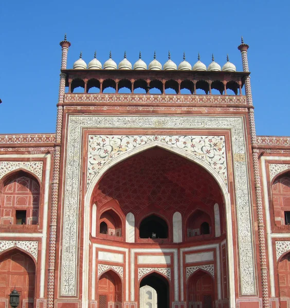 Complejo mausoleo Taj Mahal en Agra, India — Foto de Stock