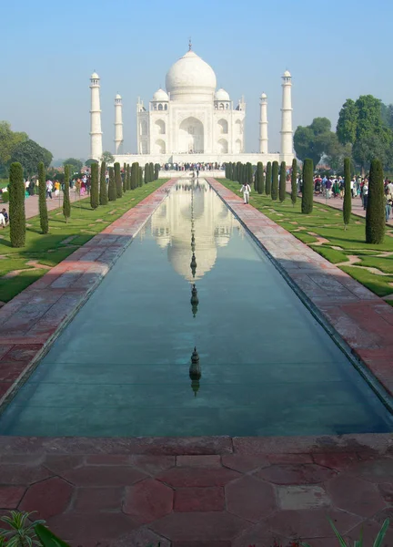 Complexul mausoleu Taj Mahal din Agra, India — Fotografie, imagine de stoc