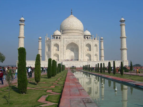 Agra, Hindistan Taj mahal Türbesi — Stok fotoğraf