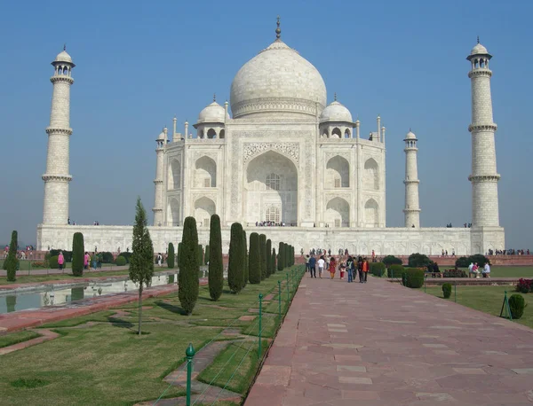 Agra, Hindistan Taj mahal Türbesi — Stok fotoğraf