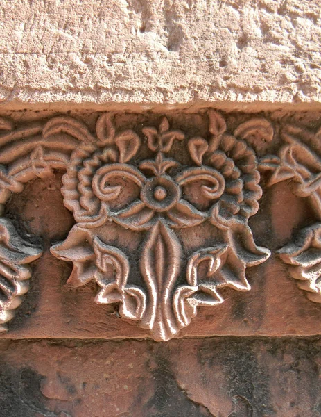 Detalles de Fort Agra, Northern India — Foto de Stock