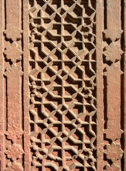 Detalles de Fort Agra, Northern India — Foto de Stock