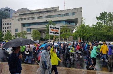 Washington Dc - 22 Nisan 2017 Mart bilim için