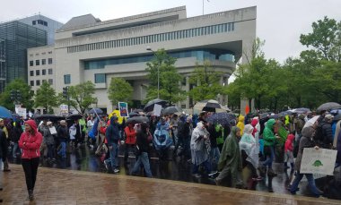 Washington Dc - 22 Nisan 2017 Mart bilim için