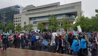 Washington Dc - 22 Nisan 2017 Mart bilim için