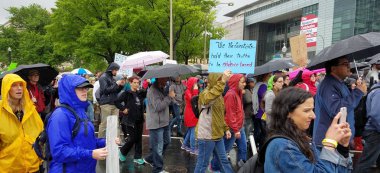Washington Dc - 22 Nisan 2017 Mart bilim için