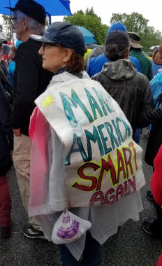 Washington Dc - 22 Nisan 2017 Mart bilim için