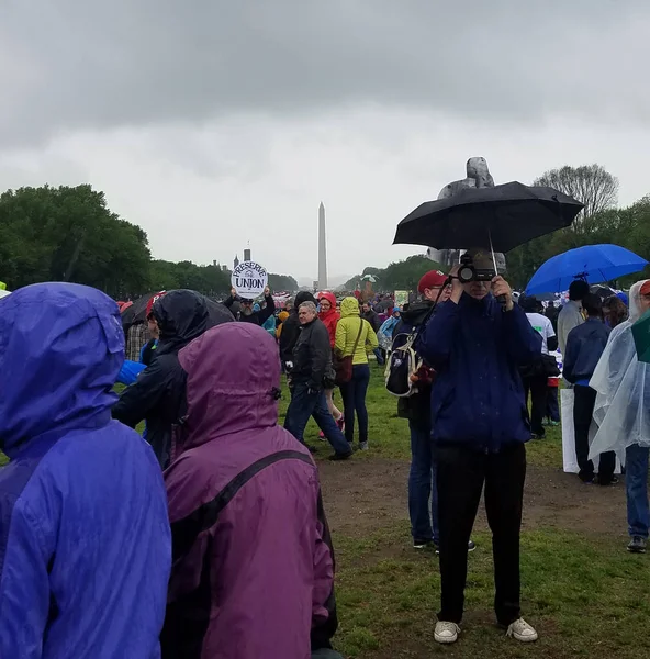 Washington Dc - březen 22 dubna 2017 pro vědu — Stock fotografie