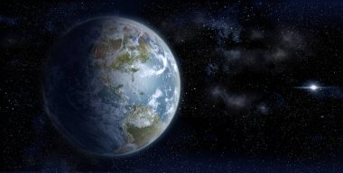 Dünya'dan bir starfield alanı