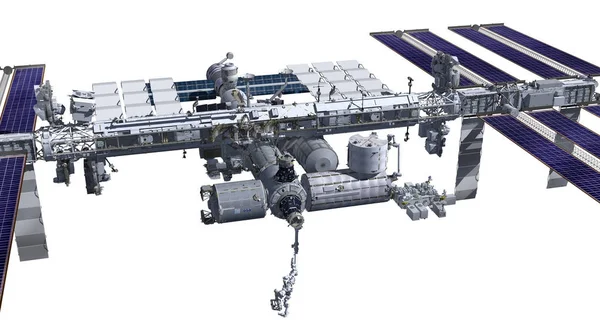 Zenith side of the International Space Station — Stock Photo, Image