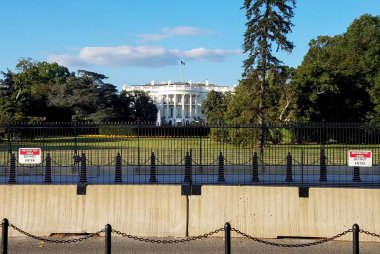 Beyaz Saray, Washington, Dc görünümünü Güney çim.