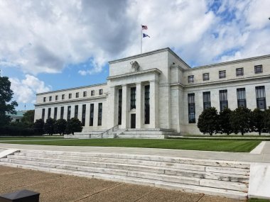 Federal Reserve Building in Washington DC, United States of Amer clipart