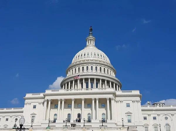 Edificio Capitolio de los Estados Unidos, en Capitol Hill en Washington DC —  Fotos de Stock