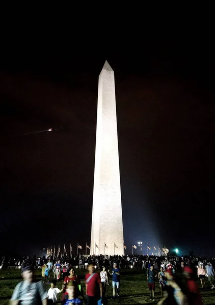 Fogos de artifício do Dia da Independência em Washington, DC — Fotografia de Stock