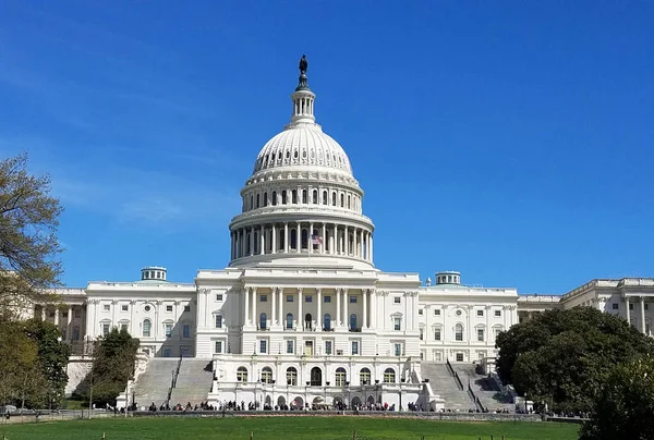 Edificio Capitolio de los Estados Unidos, en Capitol Hill en Washington DC —  Fotos de Stock
