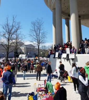 Bizim yaşamımız üzerinde 24 Mart Washington, Dc için Mart 