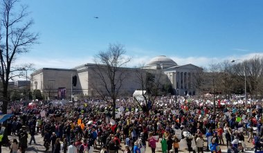 Bizim yaşamımız üzerinde 24 Mart Washington, Dc için Mart 