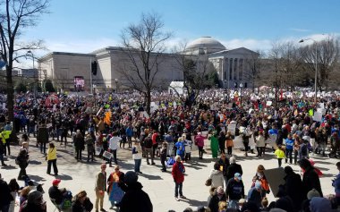 Bizim yaşamımız üzerinde 24 Mart Washington, Dc için Mart 