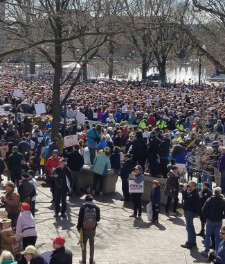 Bizim yaşamımız üzerinde 24 Mart Washington, Dc için Mart 