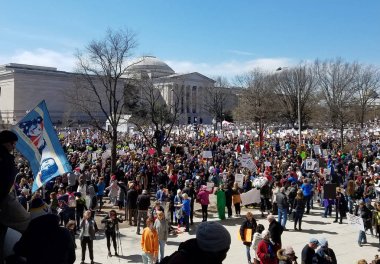 Bizim yaşamımız üzerinde 24 Mart Washington, Dc için Mart 