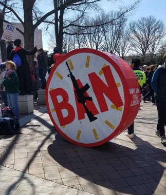 Bizim yaşamımız üzerinde 24 Mart Washington, Dc için Mart 