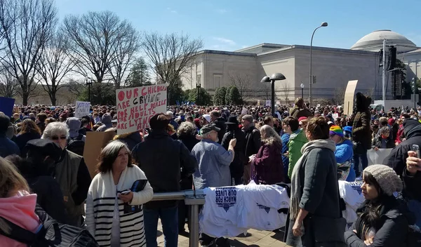 Pochod za naše životy na březen, 24 ve Washingtonu, Dc — Stock fotografie