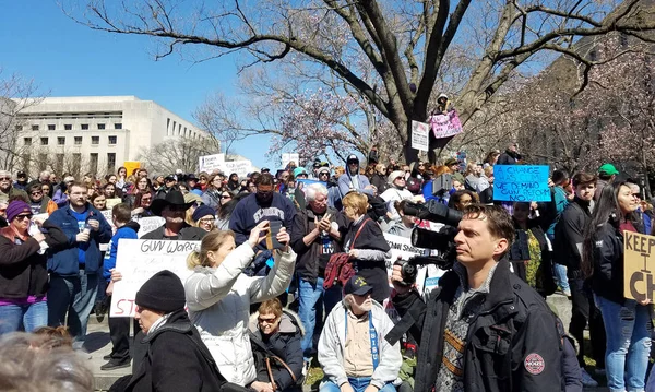 Pochod za naše životy na březen, 24 ve Washingtonu, Dc — Stock fotografie