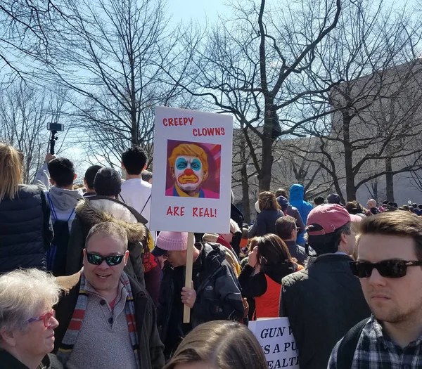 ワシントン Dc で 3 月 24 日に私たちの生活のための行進 — ストック写真