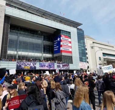 Bizim yaşamımız üzerinde 24 Mart Washington, Dc için Mart 