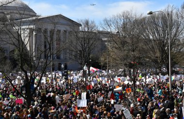 Bizim yaşamımız üzerinde 24 Mart Washington, Dc için Mart 