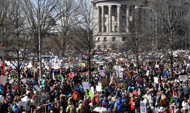 Bizim yaşamımız üzerinde 24 Mart Washington, Dc için Mart 