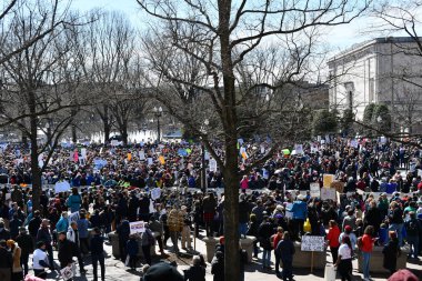 Bizim yaşamımız üzerinde 24 Mart Washington, Dc için Mart 