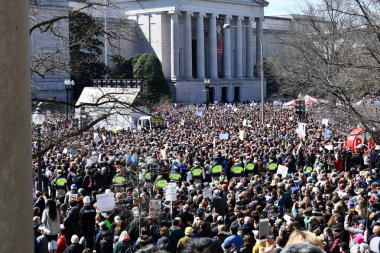 Bizim yaşamımız üzerinde 24 Mart Washington, Dc için Mart 