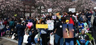 Bizim yaşamımız üzerinde 24 Mart Washington, Dc için Mart 