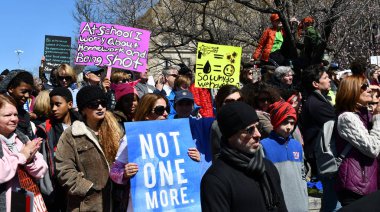 Bizim yaşamımız üzerinde 24 Mart Washington, Dc için Mart 