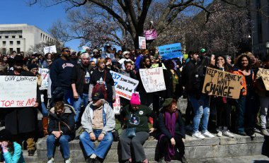 Bizim yaşamımız üzerinde 24 Mart Washington, Dc için Mart 