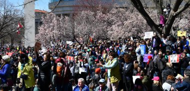 Bizim yaşamımız üzerinde 24 Mart Washington, Dc için Mart 
