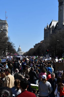 Bizim yaşamımız üzerinde 24 Mart Washington, Dc için Mart 