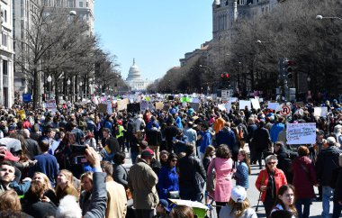 Bizim yaşamımız üzerinde 24 Mart Washington, Dc için Mart 