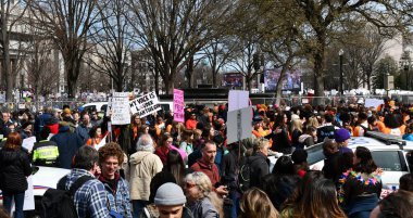 Bizim yaşamımız üzerinde 24 Mart Washington, Dc için Mart 