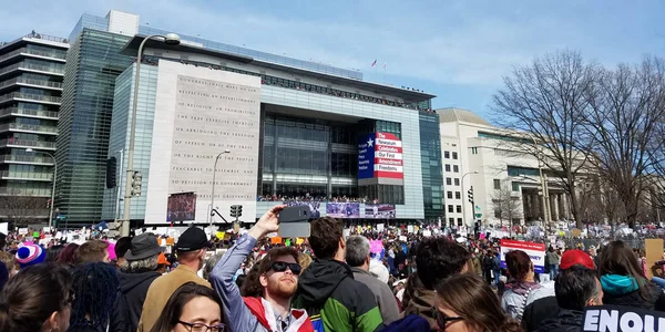 Pochod za naše životy na březen, 24 ve Washingtonu, Dc — Stock fotografie