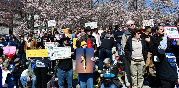 Marsz na nasze życie w dniu 24 marca w Washington, Dc — Zdjęcie stockowe